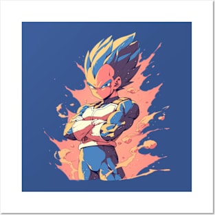 vegeta Posters and Art